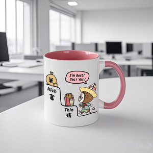 Labubuセラミックマグカスタム印刷ティーコーヒーカップLabubuバルク供給Labuhuキッチンアクセサリー