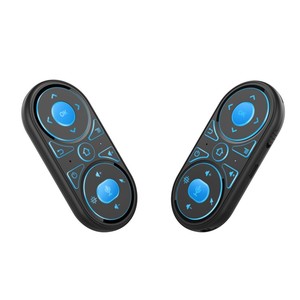 Q8 Bunte hintergrund beleuchtete Stimme IR Learning Air Mouse Fernbedienung Kleine große Tasten - Product Image 4