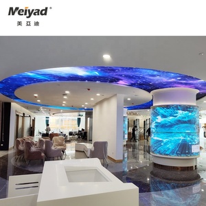 Panel de vídeo Full HD para publicidad en interiores, pantalla LED flexible P2.5LED, pantalla LED flexible vertical suave - Product Image 4