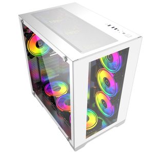 OEM <strong>Pc</strong> Desk <strong>case</strong> Mini-itx Horizontal Full Glass Computer 2022 Gaming <strong>Pc</strong> <strong>case</strong> - Product Image 2