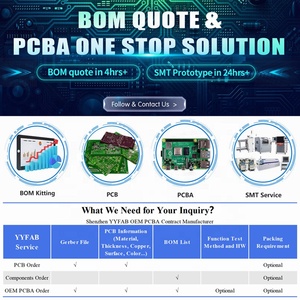 YYFAB özelleştirilmiş FPC PCB takımı çok katmanlı esnek kurşunsuz baskılı devre PCBA - Product Image 4