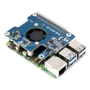 Raspberry Pi 5 PoE HAT (F) Erweiterungskabel unterstützt 802.3af/at Netzwerk-Standard Power Over Ethernet HAT(F) - Product Image 2