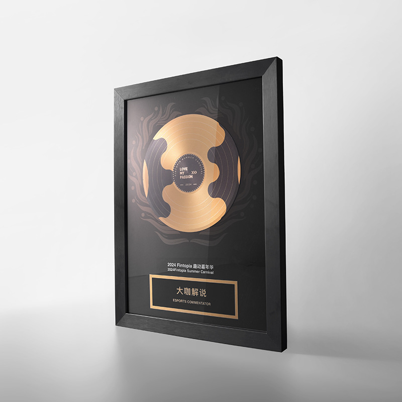 Black frame large size medal -30*40cm