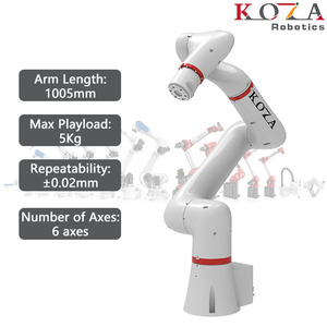 KOZA Intelligent <strong>Robot</strong> of Cobot With 10kg Payload 1355mm Robotic Arm for CNC <strong>Loading</strong> and <strong>Unloading</strong>