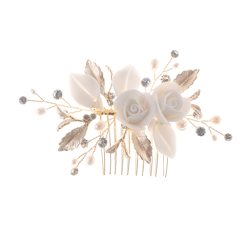 S8425 Light Gold Hair Comb