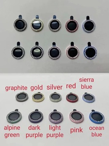 Bán Buôn 9H Tempered Glass Bling Kim Cương Long Lanh Máy Ảnh Ống Kính Bảo Vệ Cho Iphone 16 Pro Max 15 14 13 12 11 Máy Ảnh Ống Kính Bìa - Product Image 6