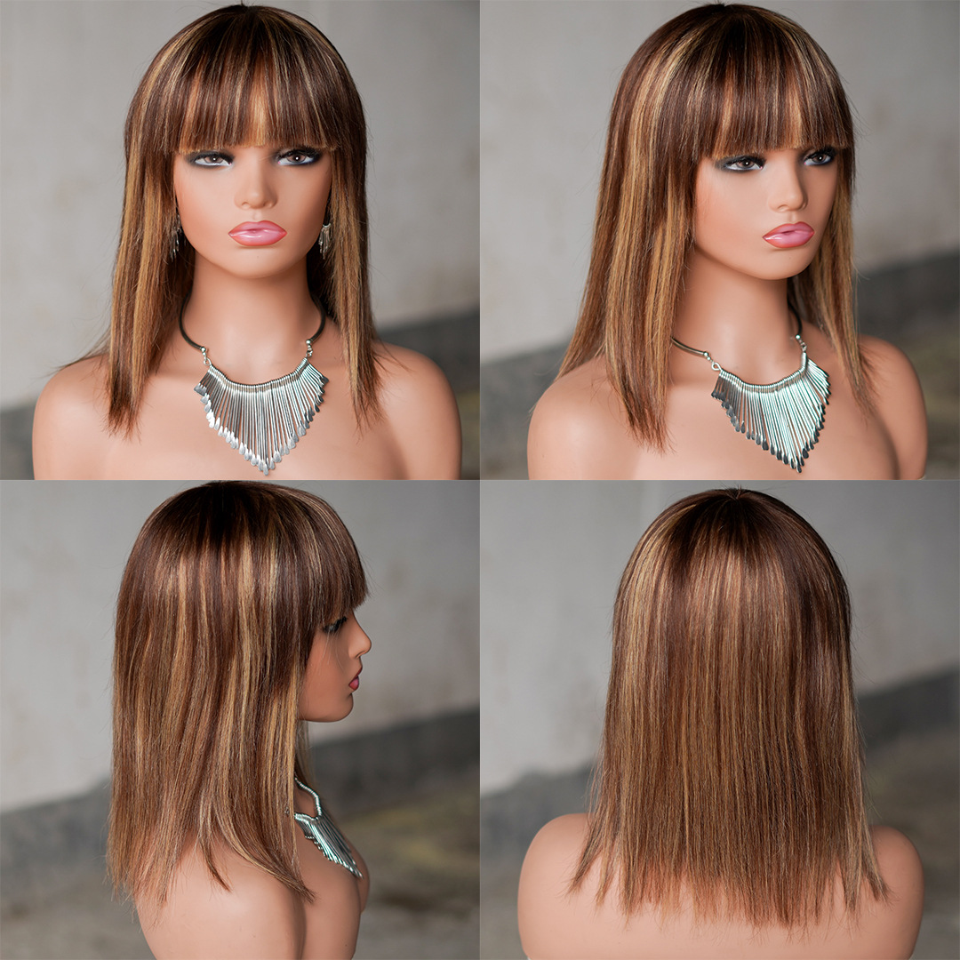 perruques pixie pour femmes blanches