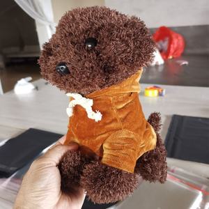 シミュレーションプードル犬ぬいぐるみぬいぐるみテディ犬人形子犬枕ギフトぬいぐるみ - Product Image 6