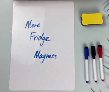 Magnetic board + pen + board eraser