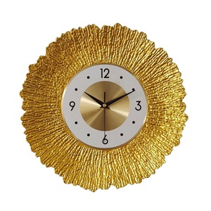 Ánh Sáng Sang Trọng Hiện Đại Kim Loại Đồng Hồ Treo Tường Với Kim Hiển Thị Luminova Phong Cách Cho Phòng Khách Phòng Ngủ Nghỉ Hưu Đám Cưới - Product Image 1