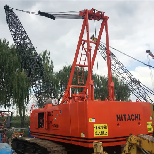 Marque japonaise HITACHI KH180-3 50 tonnes grue à chenilles d'occasion à shanghai, chine