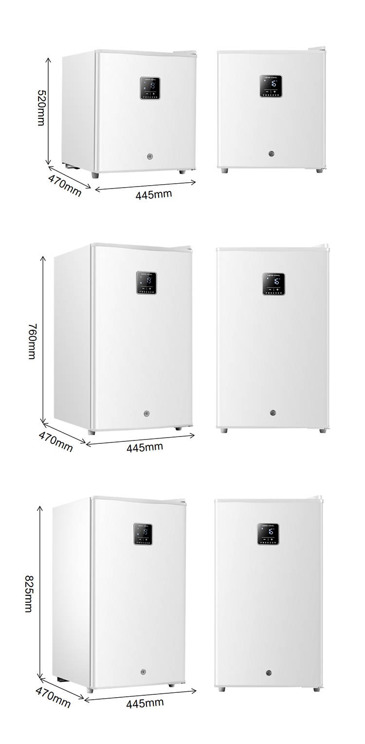 83L Fridge Cool For Home Hotel Mini-Refrigerator Mini Refrigerator
