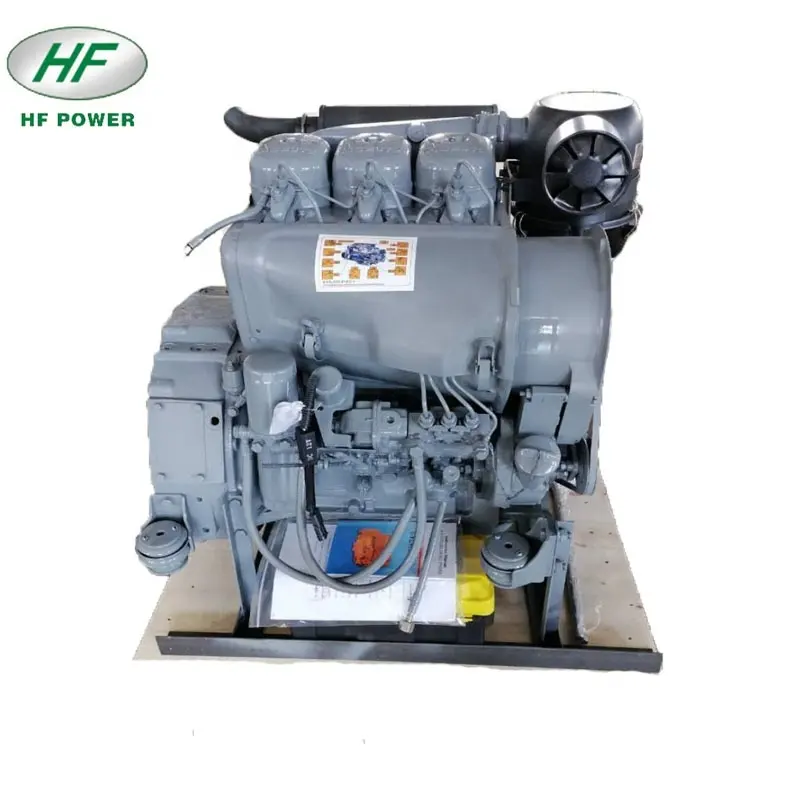 Motor diésel refrigerado por aire, calidad OEM, Deutz F3L912, 36kw, 2300rpm, se puede usar para registrador