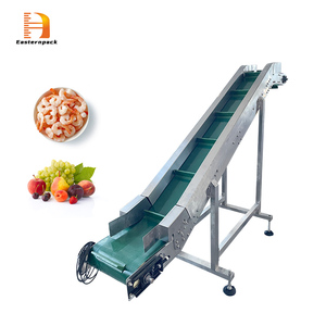 Máquina de cinta transportadora de alimentación inclinada de material de alta calidad para carga y descarga de material a granel de polvo de grano