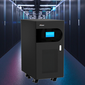 ROHS Сертифицированный 10KVA 3-фазный источник бесперебойного питания онлайн ИБП чистый синусоидальный ЖК-дисплей для компьютера, медицинского использования 60 Гц - Product Image 1
