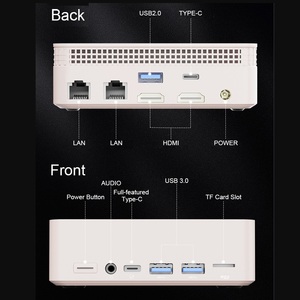 <strong>WiFi</strong> 5 Wireless Enabled Portable <strong>Computer</strong> Intel N100 Mini PC Quad Core - Product Image 6