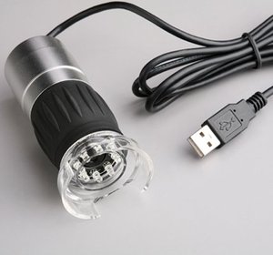 Microscopio de bolsillo USB con función de Zoom, microscopio portátil compacto con iluminación de 8 LED para inspección electrónica de PCB - Product Image 5