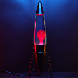 Hiện đại Dive các thư giãn mê hoặc màu sắc thay đổi tên lửa mới lạ nhựa chuyển động nổi đèn Dung Nham - Product Image 3