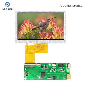 QTSS 4.3インチLCDディスプレイ800*480 ST7262 RGB 4.3インチTFT LCDディスプレイモジュール画面ドライバーボード付き