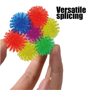 Hot Bán Bóp Massage Bóng Đồ Chơi 12 Pcs Đầy Màu Sắc Spiky Bóng Đồ Chơi - Product Image 5