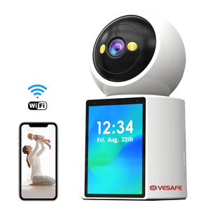 VESAFE 1080p מעקב WiFi מצלמת ניטור תינוק אודיו ראיית לילה דו כיווני אודיו צג תינוק עם מצלמה