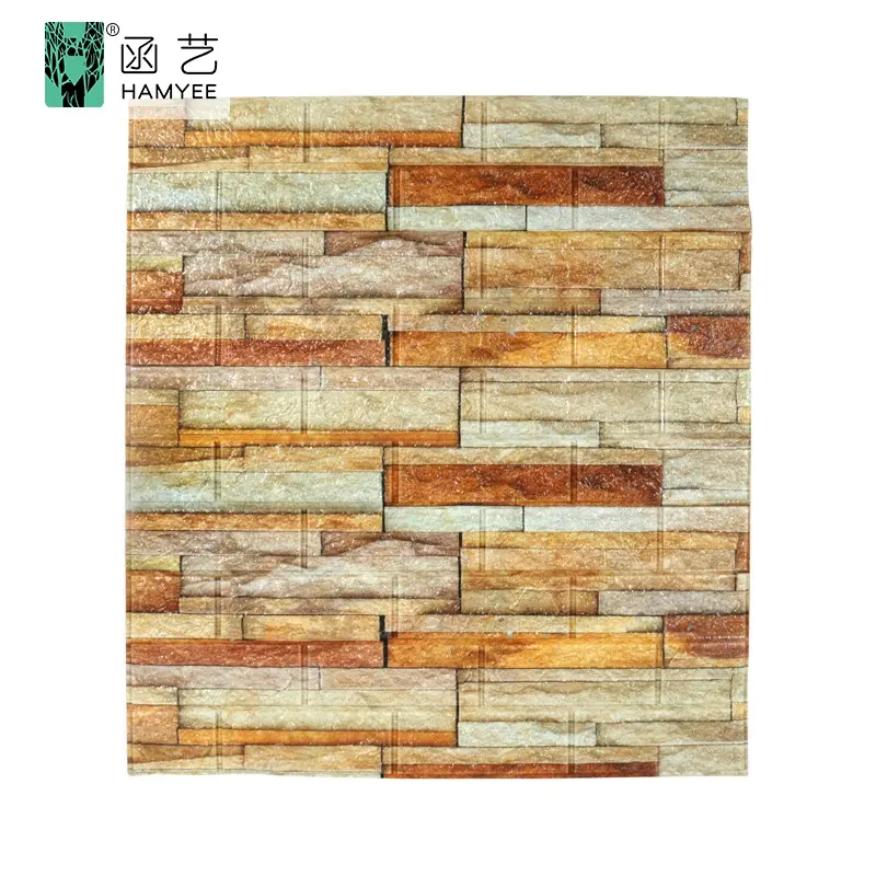 China factory universal soft panel sticker 3d wallpaper sticker decorazione d'interni