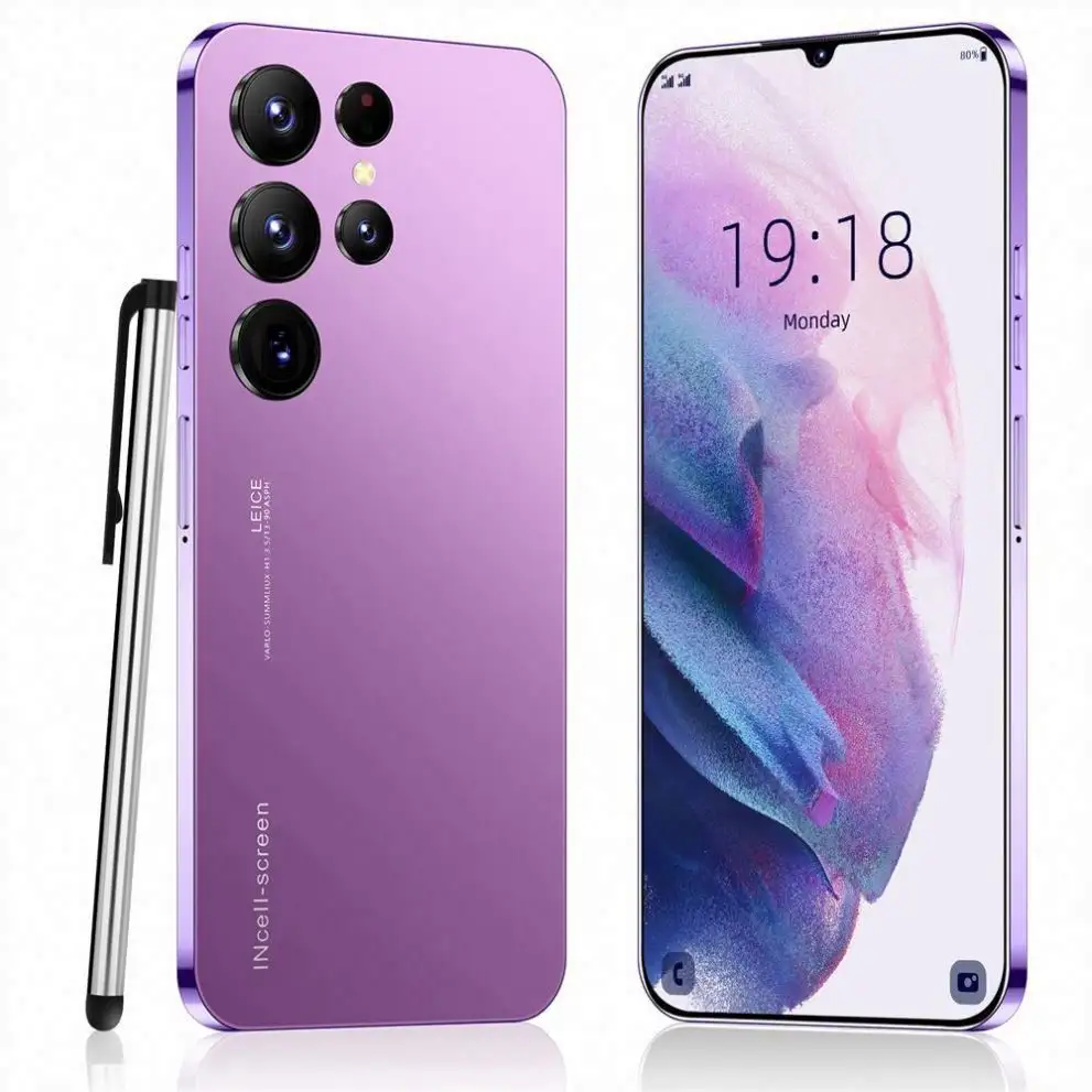 La migliore vendita Smartphone 5G Android 12 per S23 Ultra Cell phone Dual card 2K display sblocco originale telefoni cellulari