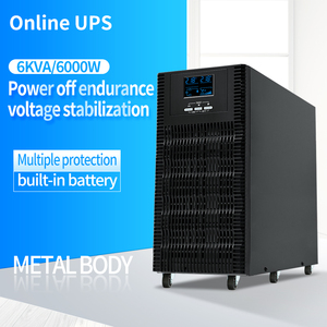 OEM en línea doble conversión en espera UPS 110V 220V 1KVA a 10KVA onda sinusoidal pura trifásica fuente de alimentación de respaldo para el hogar - Product Image 3