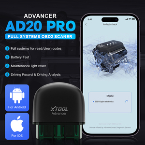 XTOOL Advancer AD20PROすべてのシステム診断BTOBD2スキャナーカーコードリーダー & iOSおよびAndroid用スキャンツール - Product Image 5