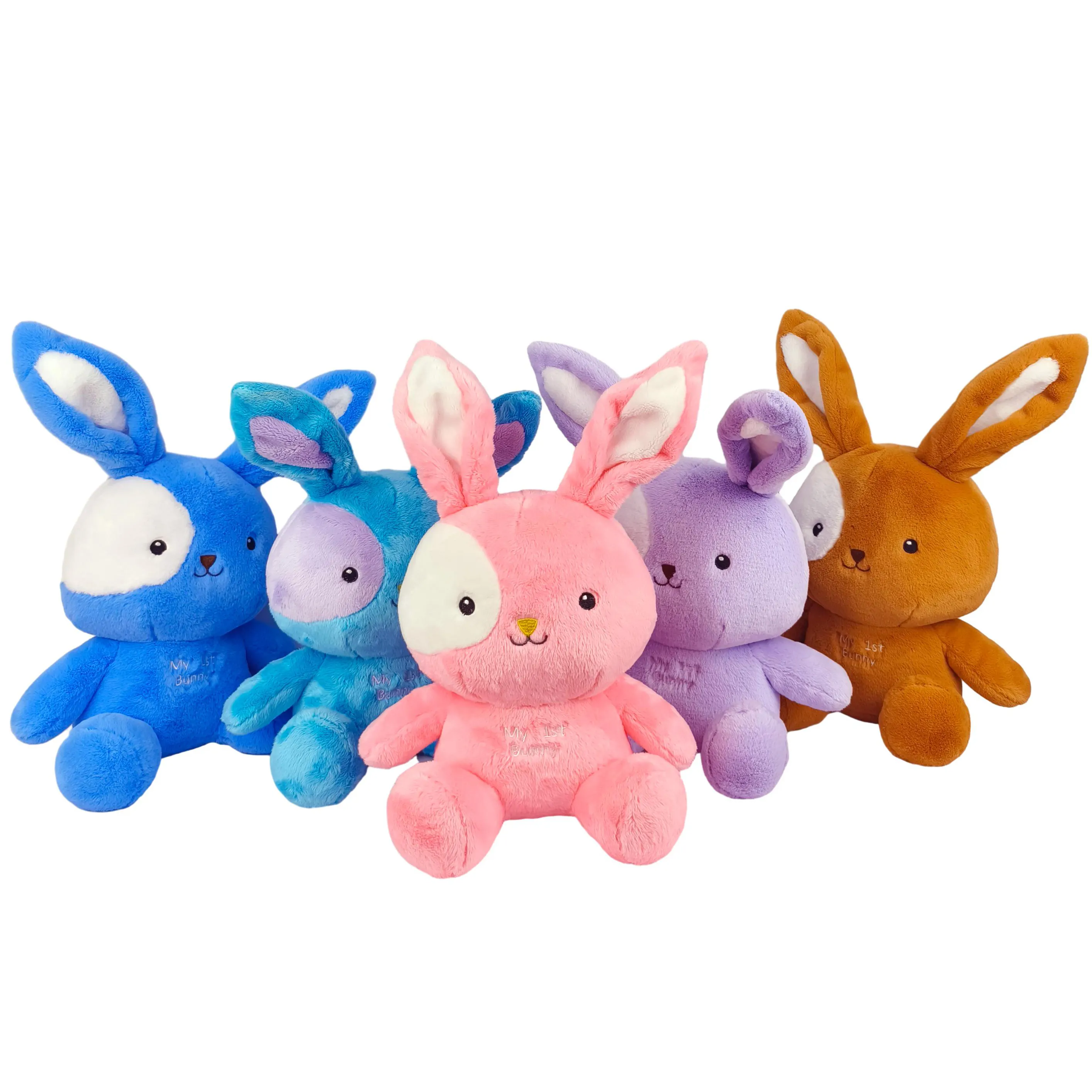 Jouets animaux en peluche vente chaude poupée en peluche lapin jouets lapin personnalisé doux et sûr en gros jouets en peluche personnalisés