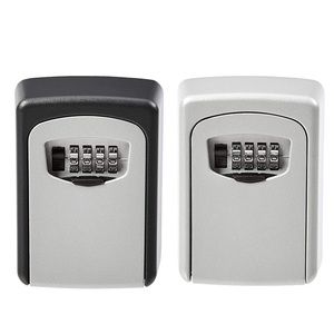 Outdoor Keys Storage <strong>Lock</strong> <strong>Box</strong> Large Volume Wall Mounted Safe Password Padlock Plastic <strong>Box</strong> With <strong>Lock</strong> and Key - Product Image 1