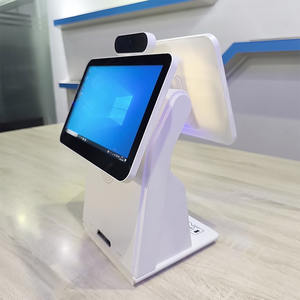 Máquina POS de pantalla dual de 11,6 pulgadas con código QR y lector de identificación - Product Image 3