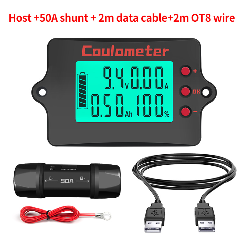 50A+ 2M USB+OT8 cable