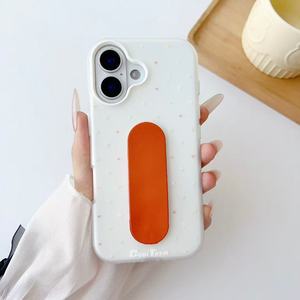 เคสโทรศัพท์มือถือสตรีทแฟชั่นสไตล์เกาหลีสำหรับ iPhone 17 Air 17 PRO MAX ฝาหลังพร้อมสายรัดข้อมือ - Product Image 5