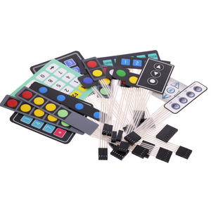 1*2 3 4 5 Tasten knopf Membran schalter 3*4 4 X5 Matrix Array Tastatur 1 X6 Tastatur mit LED-Bedienfeld Pad DIY Kit für Arduino