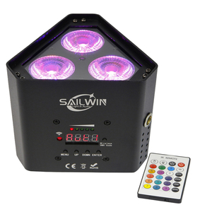 Rechargeable Wireless <strong>Led</strong> Uplight 4x18 RGBAW UV 6in1 Battery Powered <strong>LED</strong> Par Dj Uplights for Stage - Product Image 4