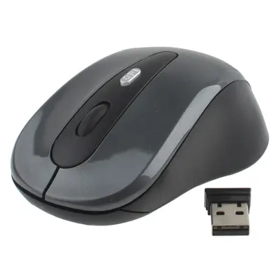 Ratón óptico ergonómico inalámbrico para ordenador y portátil, Mouse silencioso ligero recargable por USB, 2,4G, gran oferta