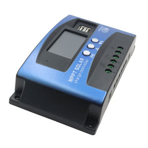 50A контроллер солнечного заряда 12V24V полностью автоматический MPPT двойной USB выход универсальные фотоэлектрические панели солнечный заряд - Product Image 2