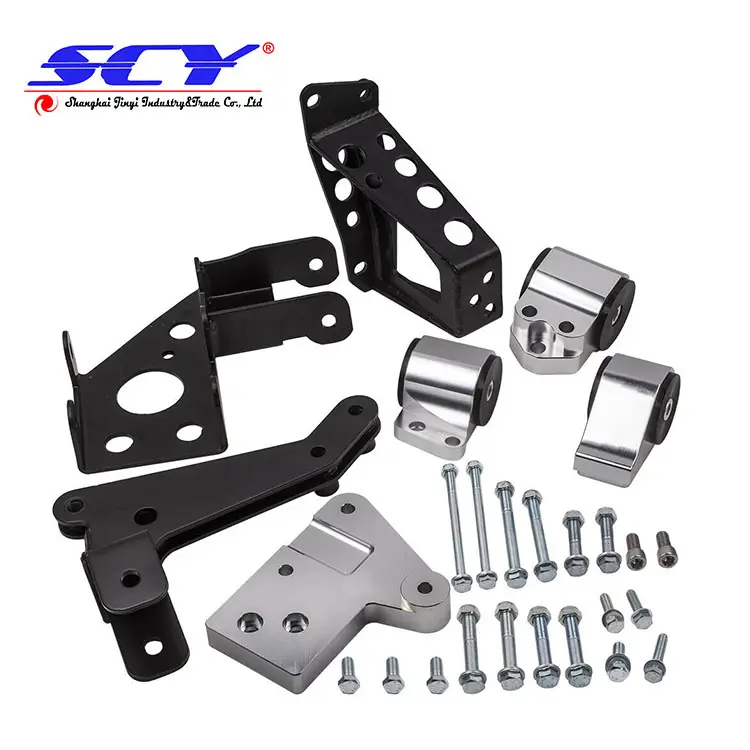 Kit de montagem de motor de alumínio adequado para honda civic 92-95