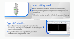 Máquina cortadora de tubos láser de tres Portabrocas de carga completamente automática CNC 6000W de alta resistencia - Product Image 4