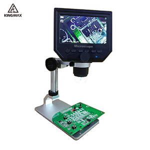 Mustool G600 Digital 1-600X 3.6MP 4,3 "HD LCD Pantalla Microscopio Lupa continua con soporte de aleación de aluminio Versión de actualización - Product Image 1