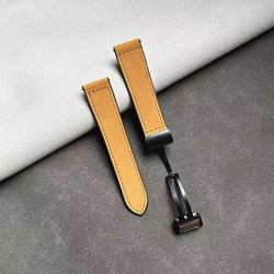 Boucle magnétique marron clair-noir