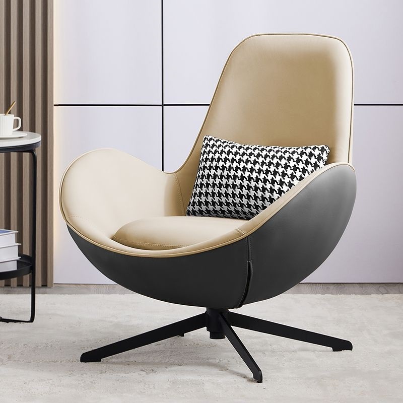 360 rotation-gray and white cat paw leather-free lumbar pillow
