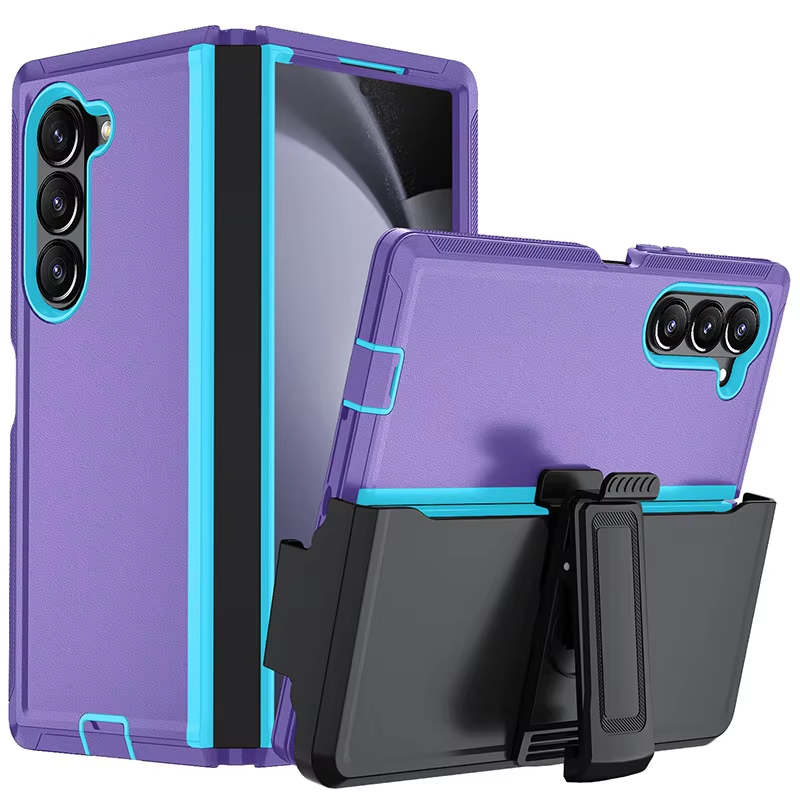 5 morado + azul - con clip
