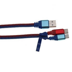 OEM Hot Sale <strong>2</strong> <strong>in</strong> <strong>1</strong> Multi Usb <strong>2</strong>.0 Charging Cable with Type C and Micro B. - Product Image 4