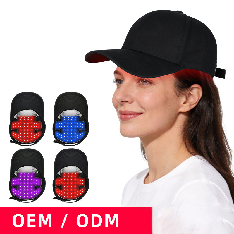 56 LED + casquette de baseball