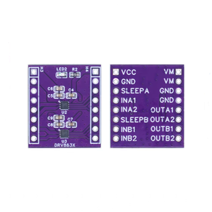 DRV8837 Ein-oder Zweiwege-DC-H-Brücken-Motor treiber 1.8A Schrittmotor-Motor treiber modul - Product Image 4