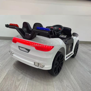 מכונית משטרה חשמלית לילדים לנהוג <span class=keywords><strong>12v</strong></span> נסיעה-על מכוניות מכונית תינוק
