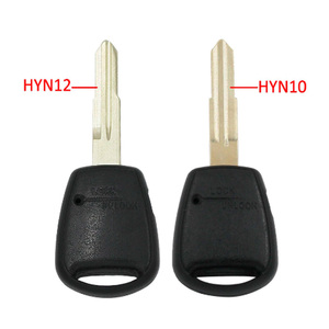 Ignition Transponder Replacement <strong>Key</strong> case Shell Side 1 Button HYN12 #34 Blade for Hyundai for Kia HYN10 #28 - Product Image 1