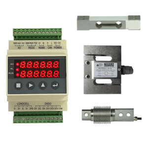 Ultimo DIN Rail bilancia indicatore trasmettitore con RS232/RS485, indicatore di peso con uscita analogica - Product Image 2